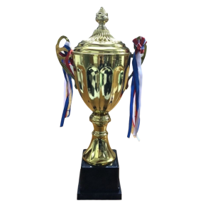 Q-1151 STORE Sports Games Gold Trophy Awards Metal Model Champion Small Prize Cup with Lid Winner Award Trophy Toy Children Award Prize