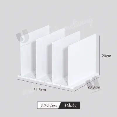 [Local Seller] Removable bag storage box partition adjustable bag storage rack Handbag organizer closet bag storage rack extendable