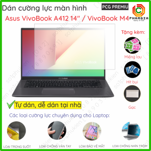 Dán màn hình cường lực Asus VivoBook A412 14 / VivoBook M412 14 nano dẻo siêu mỏng trong suốt nhám chống loá