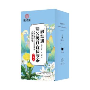 Jiejietong Dandelion Lily Poria Tea/clears heat and reduces fire/reduces swelling and diuresis to relieve symptoms of edema