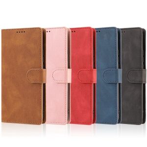 For Xiaomi Redmi 14C 13C 12C 12 Redmi A4 A3 A2 A1 Redmi 10A 10 4G Phone Case Magnetic Leather Wallet Card Slots Fashion Flip Cover Casing