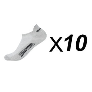 10Pairs/Lot Men Mesh Breathable Sports Ankle Socks Casual Athletic Spring Summer Thin Cut Short Sock Plus Size EU 38-46