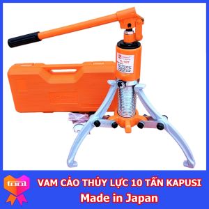 Vam cảo Kapusi Nhật Bản thủy lực 10 tấn  chuyên dụng tháo lắp vòng bi bạc đạn  tự định tâm