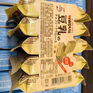 【10pcs】Buerliang Wafer Cookies – 5 Flavor Mix 不二良品威化饼