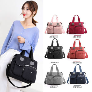 Multi-pocket Women Diaper Bag Mommy Tote Handbags - Nylon Large Capacity Waterproof Shoulder Bag Travel Bag