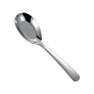 LINSBAYWU Hotel Cooking Stainless Steel Kitchen Soup Spoon Tableware Flatware Dinner Scoop