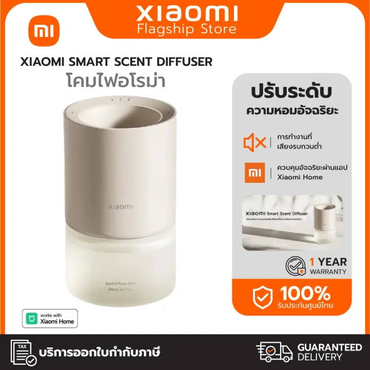 Xiaomi Smart Scent Diffuser เครื่องหอม โคมไฟอโรม่า ไฟบรรยากาศที่สามารถ ...