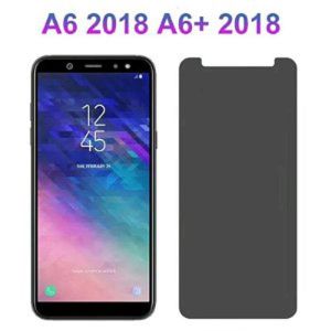 TEMPERED GLASS ANTI SPY SAMSUNG GALAXY A6 2018 / SAMSUNG A6 PLUS 2018 / SAMSUNG A8 2018 / SAMSUNG S25 SLIM - SCREEN PROTECTOR ANTI GORES KACA SPY ANTI PRIVACY