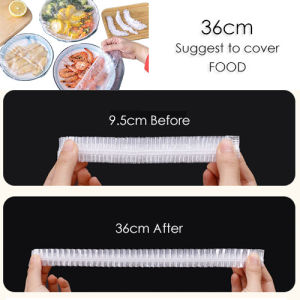 Boxera Topi Mandian Lutsinar Pakai Buang Penutup Makanan Rambut Barang Serbaguna Travel Disposable Shower Cap Food Cover Hair Cover Multipurpose Plastic Cover 多用途盖 ABS