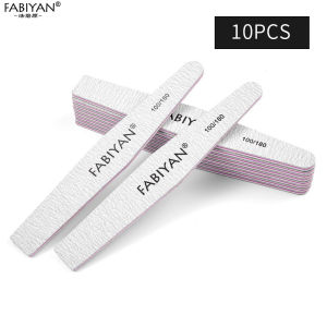 4/10/50Pcs Nail Files Polish Buffer Block 100/180 Grit Nail File Gel Removal Manicure Pedicure Tips Tools