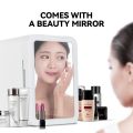 8L Mini Fridge Mirror Cosmetic Refrigerator Car Household Mini Refrigerator Beauty Mask Skin Care Cosmetics Mini Fridge. 