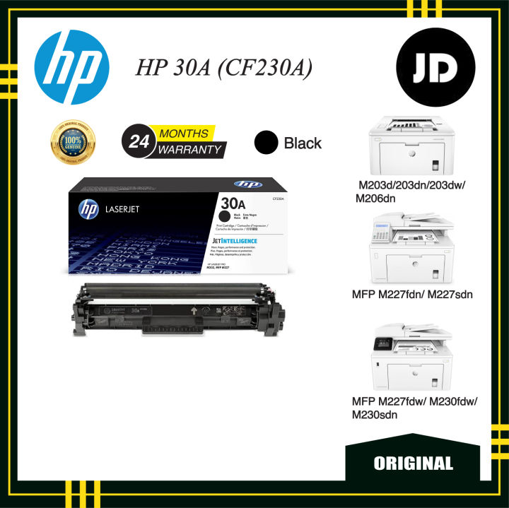 Toner CF230A E Tamburo CF232A Per HP LaserJet Pro M203 E M227 – Compatibili Con Chip Nuovo, Garanzia 3 Anni