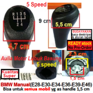 Shift Knob Knop Shiftknob Gearstick Handle Persneling Bmw Manual 5 Speed E28 E30 E34 E36 E39 E46 dll