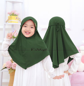 JILBAB TALI KEPANG ROPEL ACRILIK NEW UNTUK USIA ALL SIZE 3-6 TAHUN JILBAB PAUD KERUDUNG SEKOLAH TALI KEPANG PAKAIAN ANAK TERBARU PREMIUM