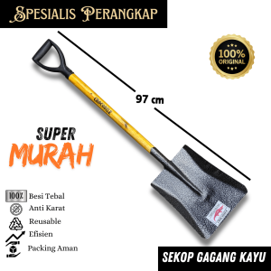 Sekop Pasir Alat pertukangan Cap crocodile - Bahan Full BESI