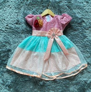 PELANGI PESTA-dres pesta anak / baju anak perempuan / dress anak / dres anak cantik / baju anak murah / dres anak / gaun bayi /dress baby