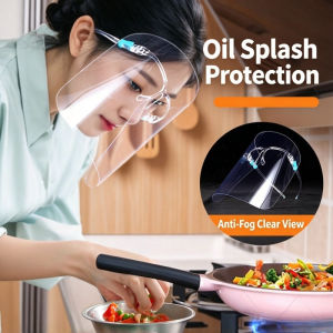 Goggles Transparent Face Mask Screen Full Face Protection Glasses Clear Kitchen Oil Smoke Prevention
