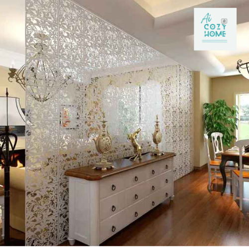 705 Ai 1 Pc. Plastic Hanging Screen Wall Partition Room Divider Panels