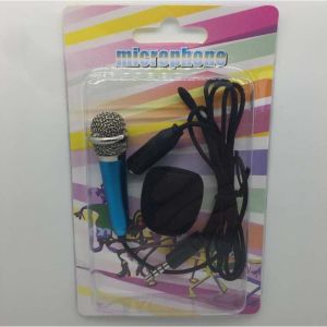 Portable 3.5mm Stereo Studio Mic KTV Karaoke Mini Microphone For Cell Phone PC