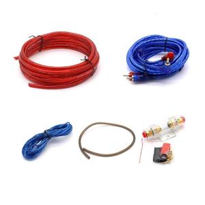 AMP Wiring Holder 60 AMP 10GA Car Wiring Amplifier RCA Power Cable Kit Car Power Amplifier Install Kit