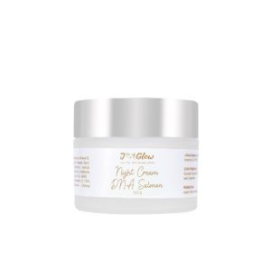 J-GLOW - Night Cream DNA Salmon (Cream Malam Flek) - 12.5g