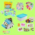 BABA Alphabet ABC Letter and Numbers Flash Cards Set for Baby Toddler Preschool Kids Early Educational Learning Materials. 