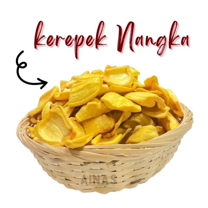 KEREPEK NANGKA CRISPY DRIED FRUIT JACKFRUIT KEREPEK VIRAL | Lazada