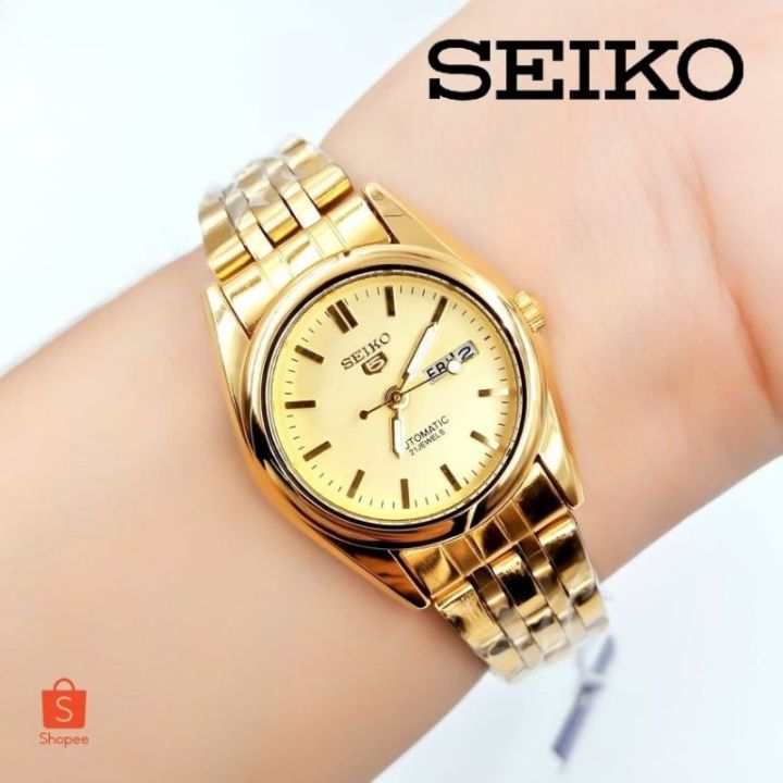 Seiko 5 Automatic Hand Movement Women s Watch BATTERY OPERATED