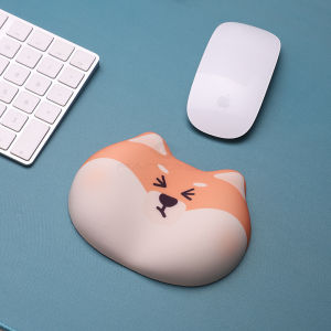 Fantasy T Mall Fantasy Yellow SHIBAINU SHIBA INU Cute UPGRADE REST Wrist Rest for Mouse Ergonomic Memory Foam Computer Wrist Support Wrist Pain Relief Mouse Pad with Anti-Skid Base