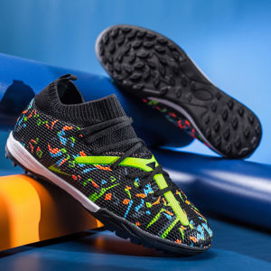 Giày Bóng Đá Giày Tập Luyện Trẻ Em Giày Thi Đấu Thể Thao Sân Cỏ Thanh Thiếu Niên Cỡ Lớn Cho Nam