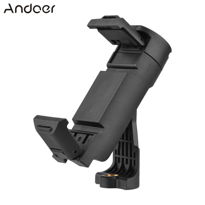 K&F CONCEPT Magnetic Metal Phone Mount With Cold Shoe Mount, Adjustable Rotatable Phone Holder Adapter Compatible With IPhone 16/15/14/13 Serie, Camera Monitoring, Tripods, Stabilizers - K&F Concept - View #11