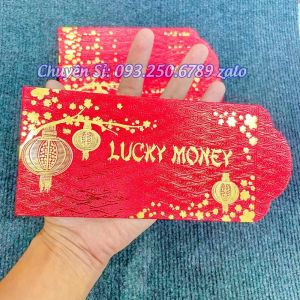 ⭐TẾT 2025 ⭐  [GIÁ RẺ]  Combo 10 Bao Lì Xì 2025 CHỮ LỘC  BAO LÌ XÌ RẮN