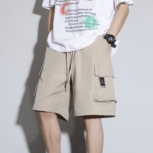 Korean Cargo Shorts Seluar Kargo Seluar [5XL]Men Cargo Short Pants Khaki Shorts Casual Summer Half Pant with Back Pocket