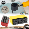 Isi 36 Number Letter Punch Set Nomor 0-9 Letter A-Z Paket Set Lengkap Alat Ketok Angka Dan Ketok Huruf Numbers Alphabets Printing Tool. 
