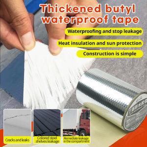 Longterm soaking impermeable tape Butyl Waterproof Tape Strong bonding Strong tensile strength aging resistance waterproof and insulated Sealing Patch Tape