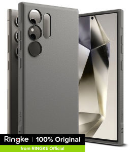 Ringke Onyx for Samsung S24 Ultra Case Flexible Shock-Absorbing TPU Full-Body Granulated Texture Micro-Dot Sides for Secure One-Hand Grip Built-in Strap Holes