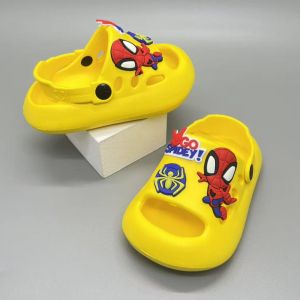 Divine Shoes [Size 21-26] Dulux 660 Sandal Anak Laki-Laki Karakter Spiderman Sandal Selop Karet Lentur Anak Cowok