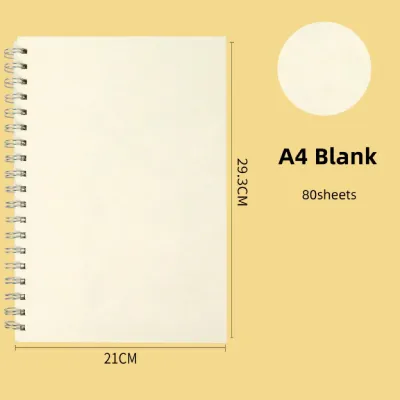 A6/A5/B5/A4 Thickened student notebook High Quality Spring Notebook notepad line/grid