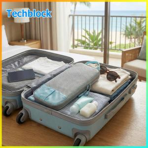 6-Pack Digital Compression Storage Bags for Travel Suitcase Packing and Space Optimization