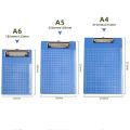 PISSA WIKEA Office Supplies File Organizer Writing Boards Writing Pads Paper Ticket Storage A5 Size Clipboard Menu Bill Folder Writing Board Clip A4/A5/A6 Clipboard A4 Document Holder. 