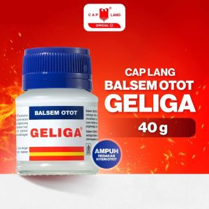 Geliga Balsem Otot Membantu Meredakan Nyeri Otot Panas Berganda 10g-20g-40g.