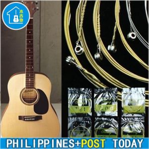 6Pcs High-Quality Acoustic Guitar Strings - Replacement Guitar Strings Premium Guitar Accessories