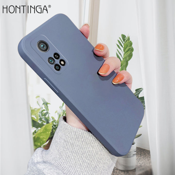 Hontinga Casing Case For Xiaomi Mi 10T 10T Pro 5G Case Square