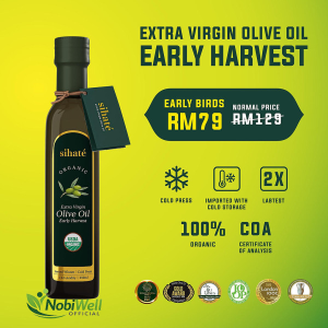 🫒 Sihate Minyak Zaitun Extra Virgin Organik 250ml