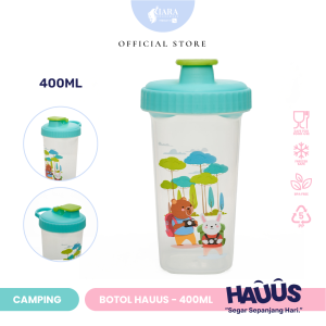 CJP Kiara Botol Hauus Tempat Minum Anak Karakter 400ml & 600ml 100% BPA FREE