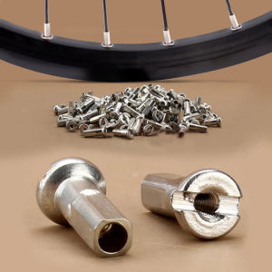 PEACE Copper Bike Part Silver Road Bike Bike Wheel Spoke Bolt Bicycle Spoke Nipples Spoke Cap Cycling Spokes Nipples Spoke Screw