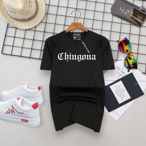 Kaos Baju Wanita Masa Kini Chigona T-shirt Ringger Tee Tumblr Tee Soft combad 30s