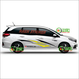 PROMO CUTTING STICKER LIST BODY SAMPING STIKER MOBIL HONDA MOBILIO LIST MINIMALIS TERMURAH