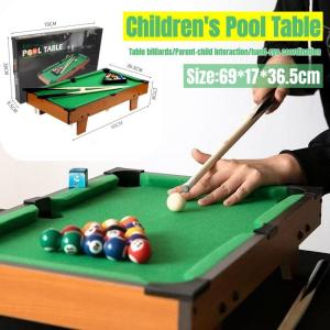Tabletop Pool Table / Tabletop Fun Toys / Games For Kids / Family Games / Mini Pool / Mini Billiards