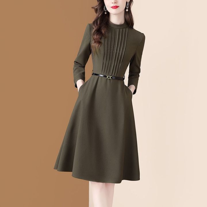 Váy Chữ A 215527Chân Váy Xếp Ly Màu Sắc Thời Trang Thu Đông Phong Cách Hàn  Quốc Cho Nữ - Chân váy | ThờiTrangNữ.vn